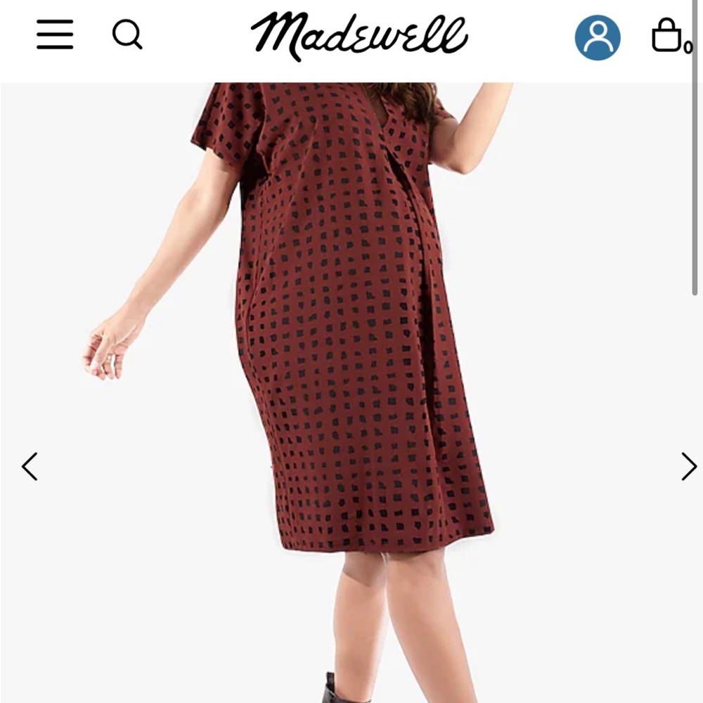 Madewell Ingred and Isabel Maternity dress